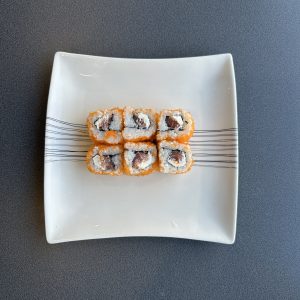 Masago rolls omelette cheese (6 pièces)